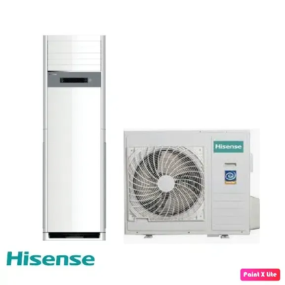 Колонен климатик Hisense AUF140UR4RMPA / AUW140U6RT, 3PH, 48 000 BTU
