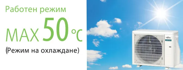 Инверторен климатик FUJITSU AIRSTAGE ASEH09KNCA / AOEH09KNCA, 9 000 BTU