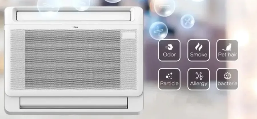 Инверторен подов климатик Midea MFA2U-12HRFNX/MOX230-12HFN8-Q(GA), 12 000 BTU
