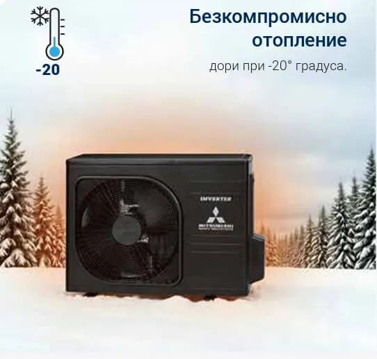 Инверторен климатик Mitsubishi Heavy SRK20ZT-WF / SRC20ZT-WB (Black), PREMIUM PRO, WiFi, 7 000 BTU